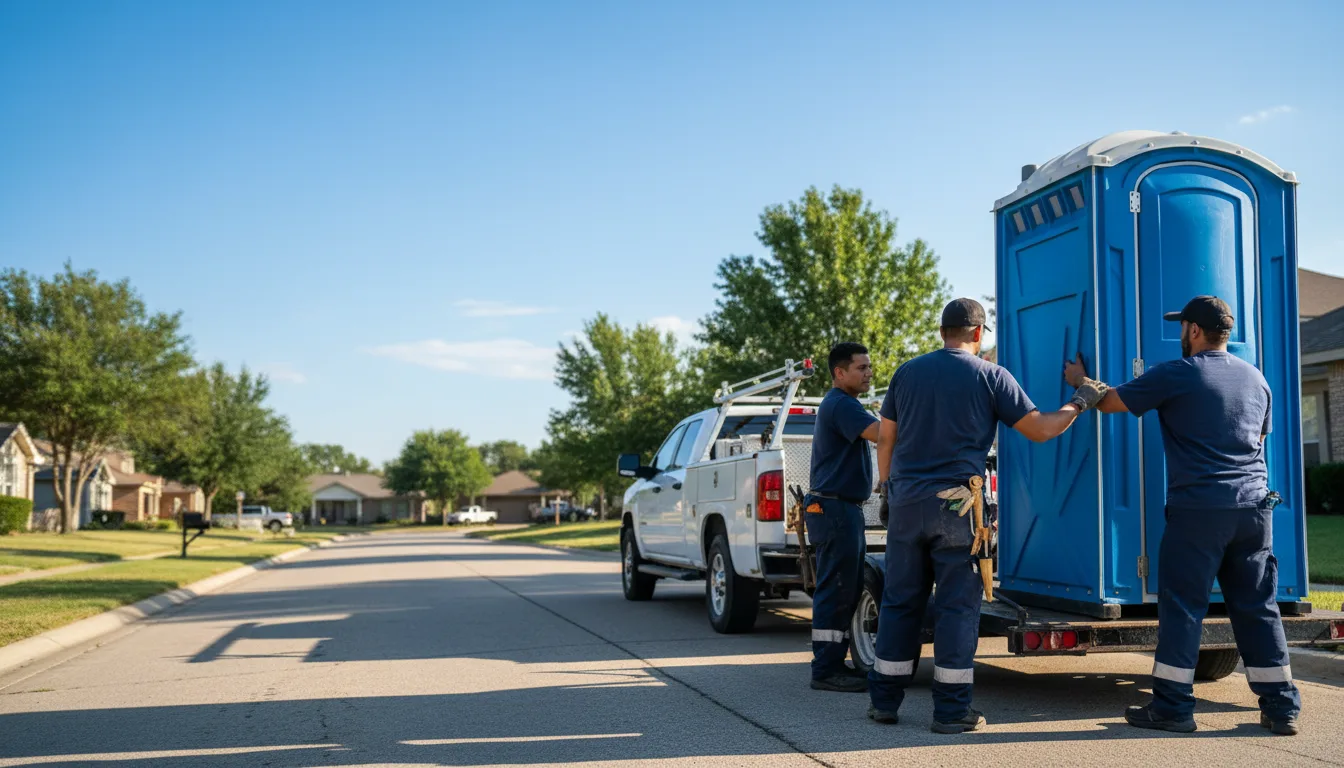 Portable Toilet Rental in Mentcle, PA near me